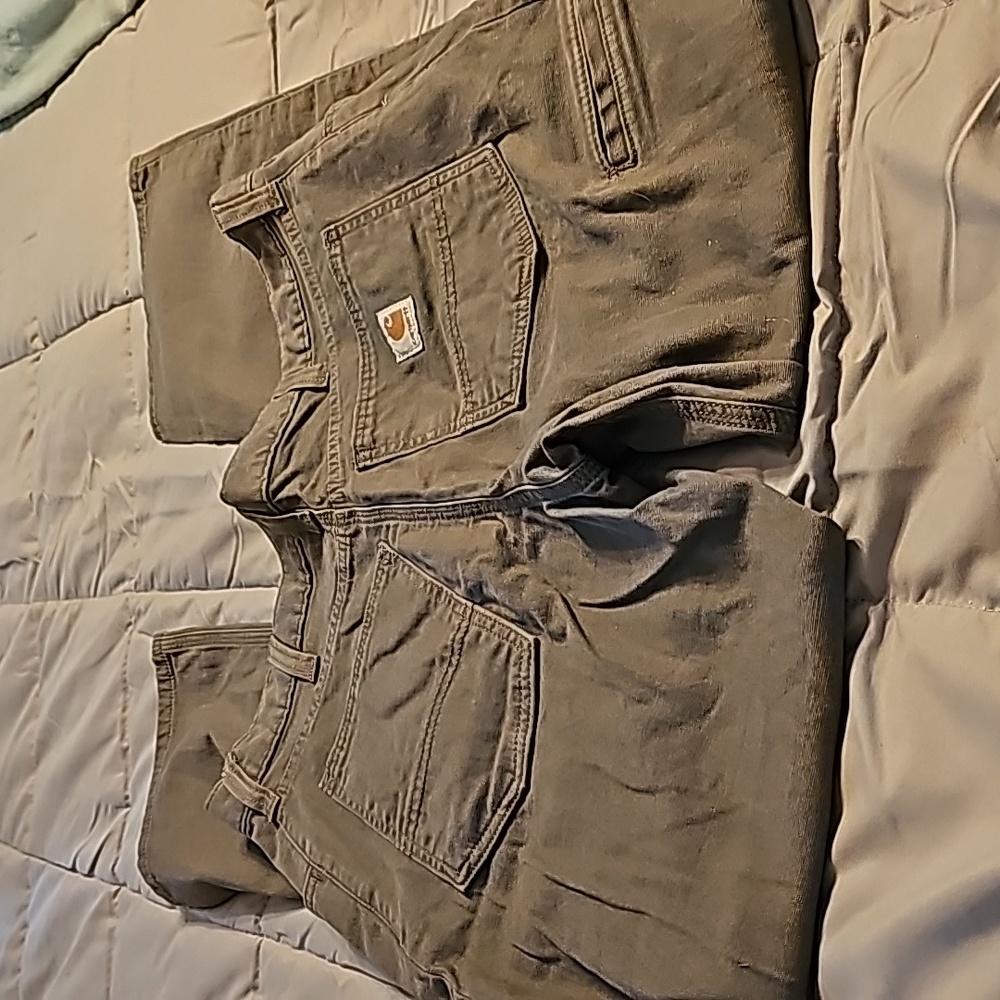 Carhartt Grey Blue Jean's Size 40x32 Relaxed Fit NWOT - Picture 4 of 5